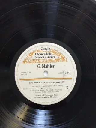 Mahler Sinfonia n.5 Vinile Curcio