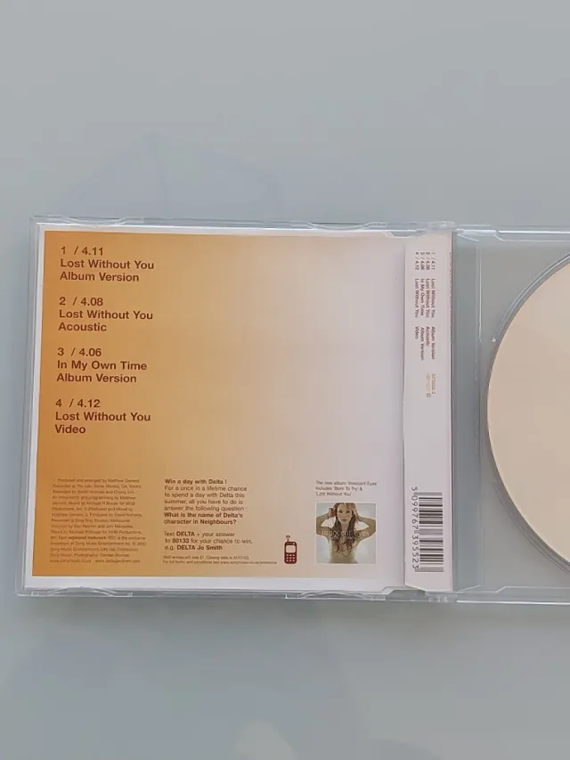 CD Delta Goodrem - Lost Without You