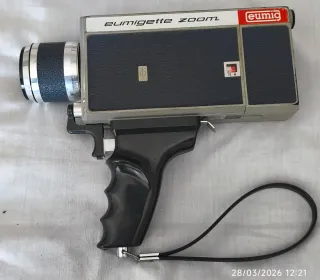 Cámara de cine Eumigette zoom