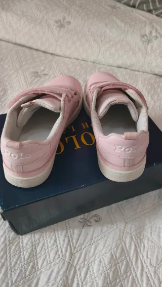 Scarpe bimba Polo Ralph Lauren rosa numero 32