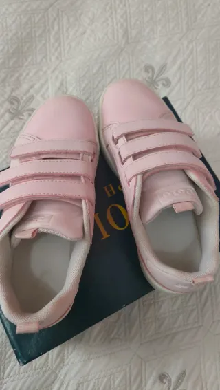 Scarpe bimba Polo Ralph Lauren rosa numero 32