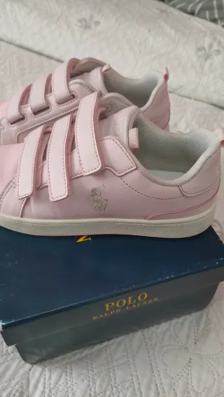 Scarpe bimba Polo Ralph Lauren rosa numero 32