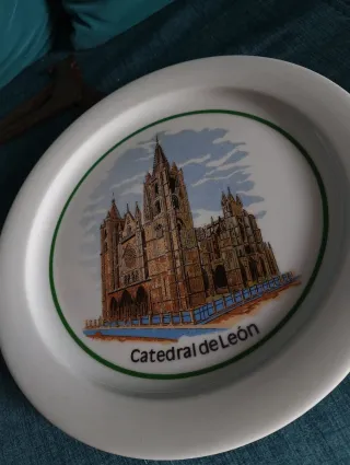 Plato Decorativo Catedral de León