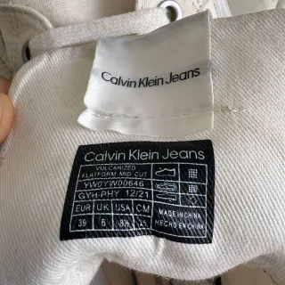 Zapatillas Calvin Klein Blancas Talla 39