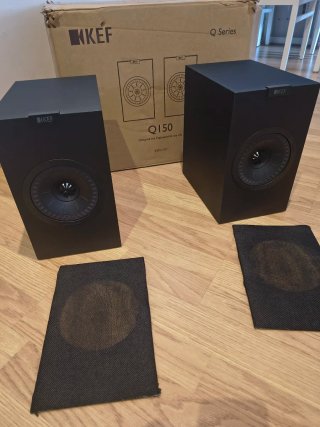 Altavoces KEF Q150 Negros
