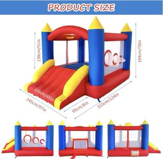 Castillo hinchable para niños