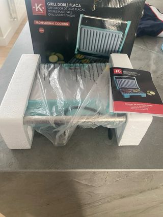 Plancha Grill Doble 850W