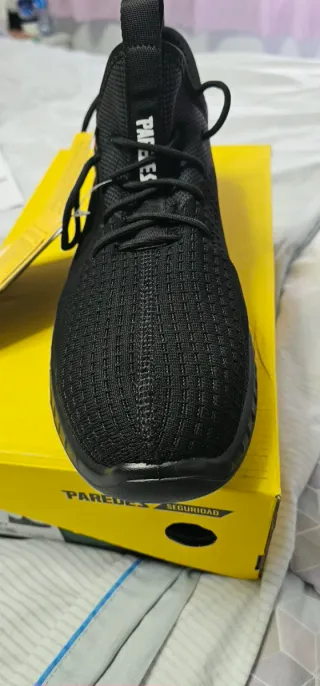 Zapatillas de Seguridad Paredes Talla 47 Negras