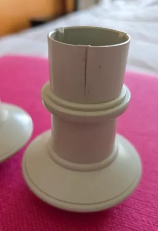 Terminales cortina IKEA blanco