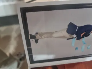 Traje comunión azul y blanco talla 10