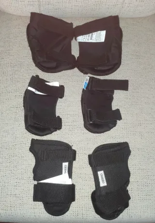 Set 3 Protectores Patinaje Oxelo Niños Talla XS