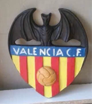 Escudos de fútbol madera: Real Madrid, Barça etc