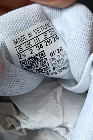 Zapatillas Adidas Talla 34 Blancas