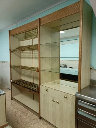 Muebles expositores cafetería