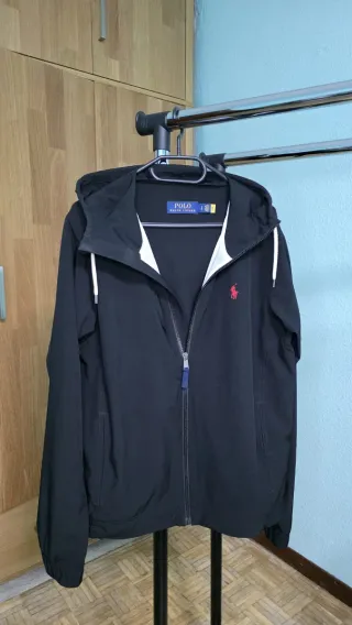 Cortavientos Ralph Lauren Negro