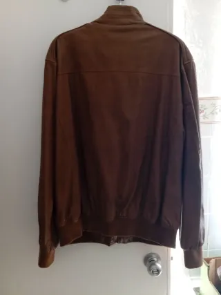 Chaqueta de cuero hombre