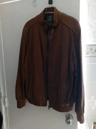 Chaqueta de cuero hombre