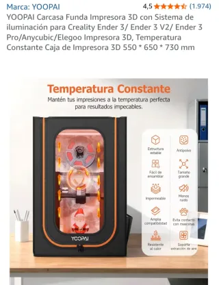 Funda para impresora 3D YCOPAI
