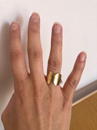 Anillo Tous Oso Dorado