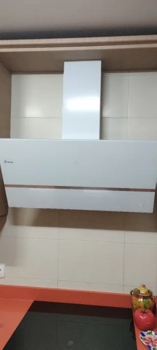 Campana extractora cristal táctil