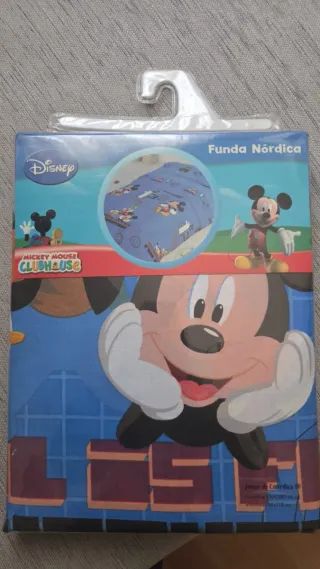 Funda Nórdica Mickey Mouse Disney Cama 90