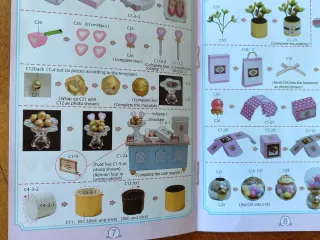 Pastelería miniatura dulces kit DIY casita muñecas