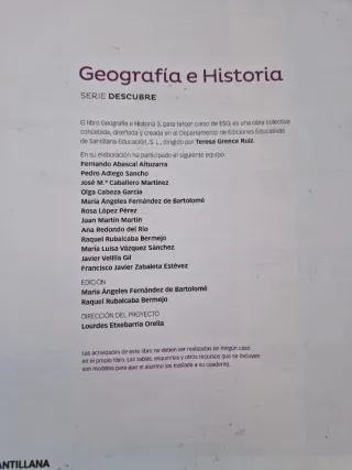 GEOGRAFIA E HISTORIA SERIE DESCUBRE