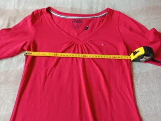 Camiseta Tommy Hilfiger Roja Talla S