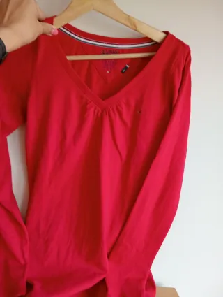 Camiseta Tommy Hilfiger Roja Talla S