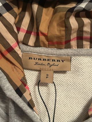 Felpa Burberry Grigia Taglia S