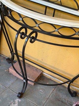 Recibidor con espejo