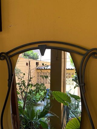 Recibidor con espejo