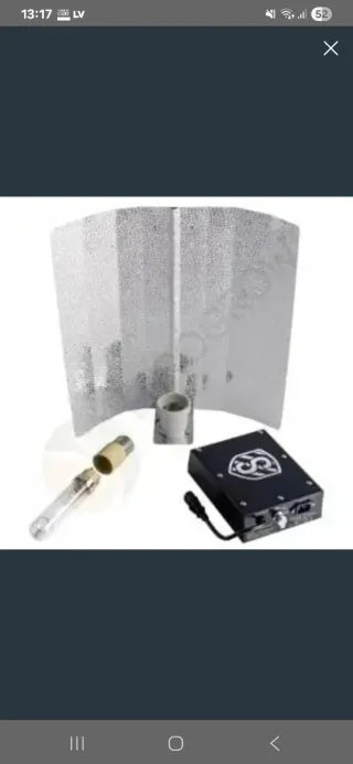 6 focos Kit Balastro Electrónico Solux 315W