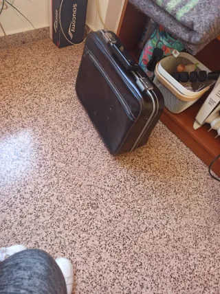 Maleta Vintage Negra