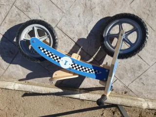 Bicicleta de madera para niño o niña