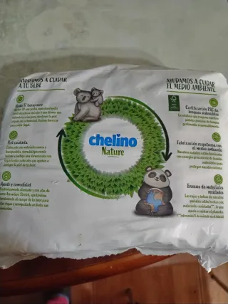 Pañales Chelino Nature Talla 2
