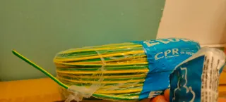 Cable ReVi Ecoclass 2,5mm Tierra 100m