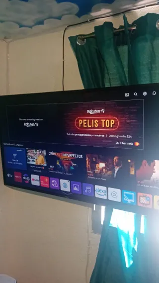 Tv de 50 plg marca LG smart tv en buen estado .