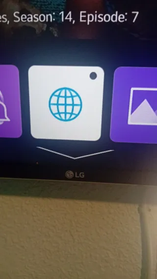 Tv de 50 plg marca LG smart tv en buen estado .