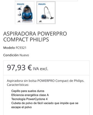 Aspiradora Philips PowerPro Compact