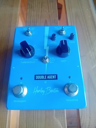 Pedal Guitarra Harley Benton Double Agent