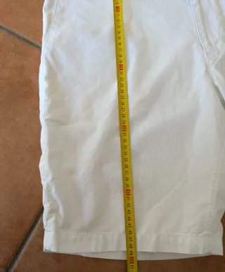 Bermuda Tommy Hilfiger bianchi nuovi con cartellin