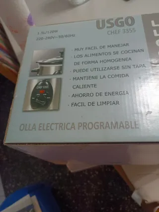 Olla Eléctrica USGO Chef 3355