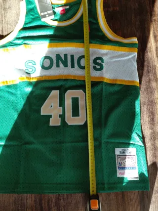 Camiseta Seattle Sonics 40 Mitchell & Ness