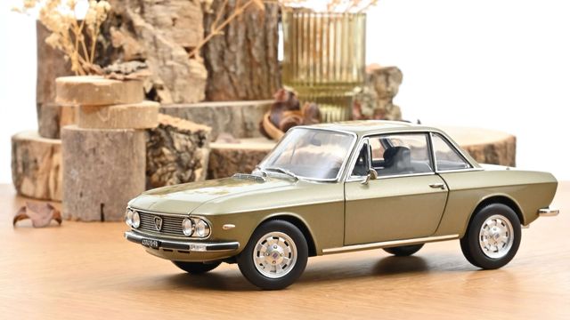 Lancia Fulvia 1971 Bronce Longchamps 1:18 Norev