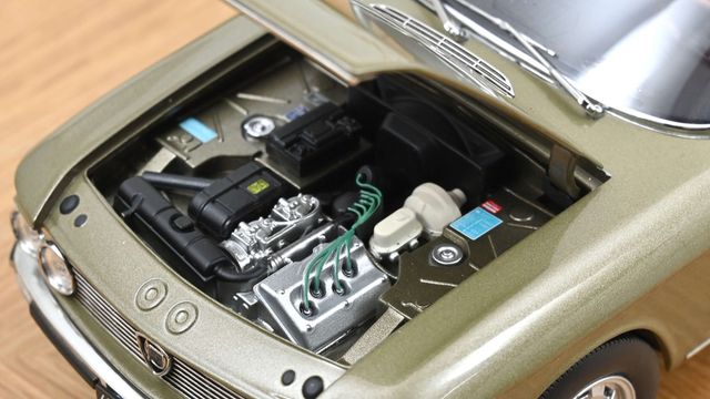 Lancia Fulvia 1971 Bronce Longchamps 1:18 Norev