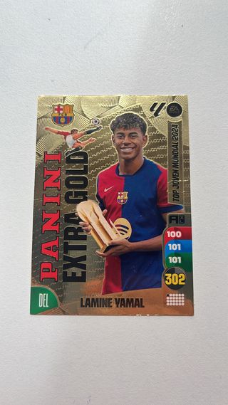 Cromo Panini Extra Gold Lamine Yamal