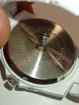 Relógio C&C Senhora Branco e Prateado