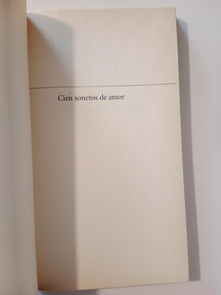 Cien sonetos de amor