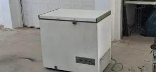 Arcón frigorífico blanco